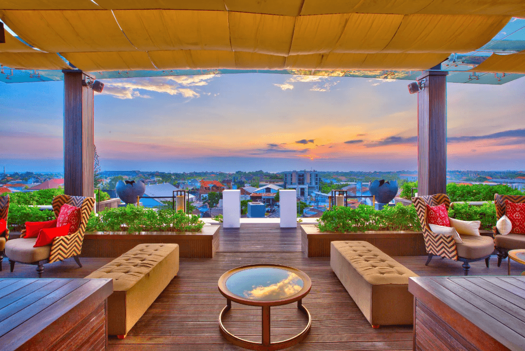 The 18th rooftop bar